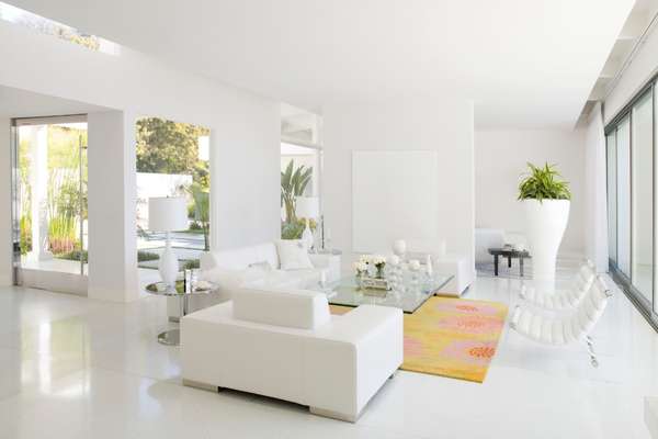 Add color to an all white scheme