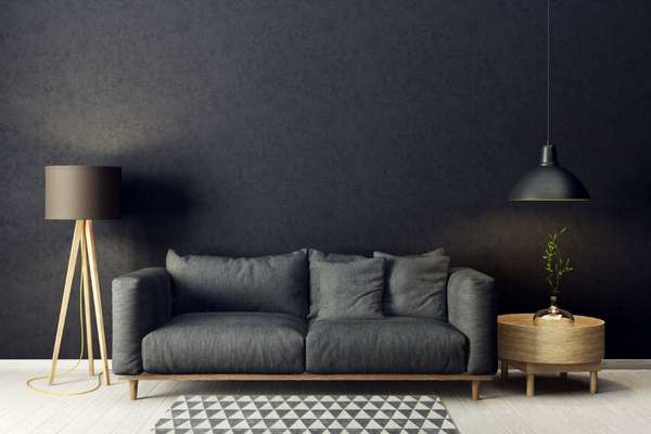 Choose A Charcoal Couch  Living Room