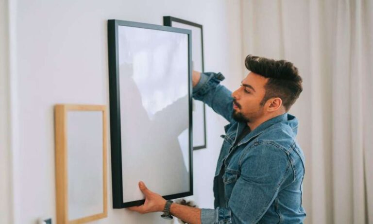 How To Hang Metal Wall Art With No Hooks