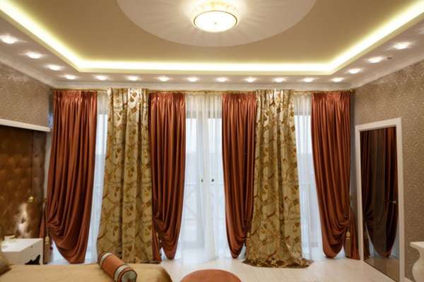 Classic Curtains With Intricate Patterns Sheer Curtains For Living Room 