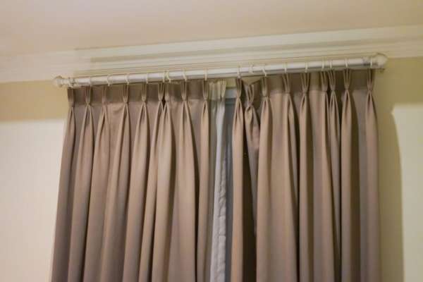 Mount The Curtain Rods Or Tracks