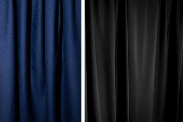  Contrasting Dark Curtains For Depth