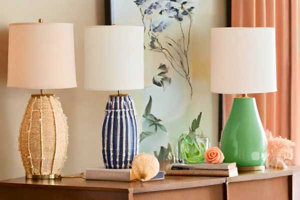 Accessorizing With Table Lamps For Decorative Item In Living Room