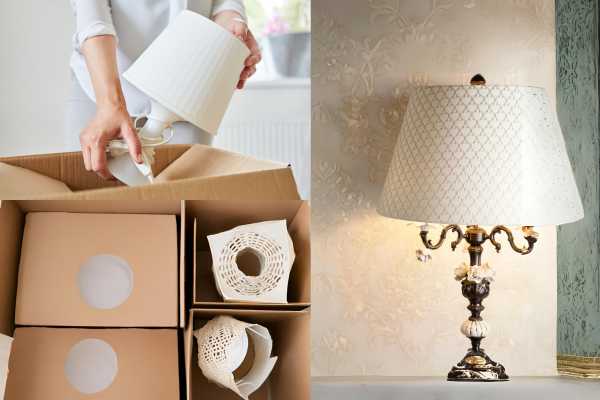 Put Lampshades In A Box
