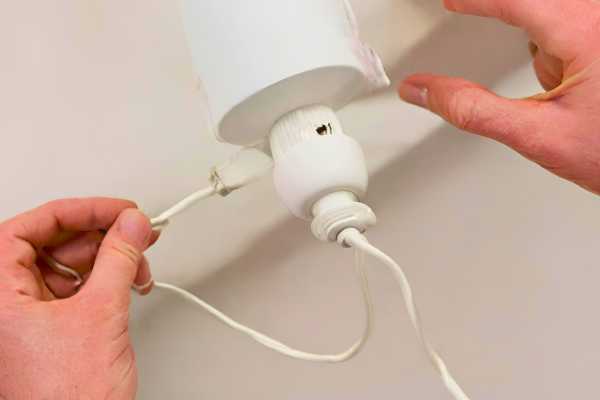 Remove The Old Lamp Cord To Rewire A Table Lamp