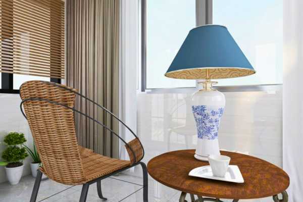 Taller And Wider Shade Table Lamp