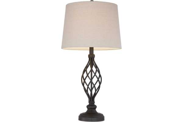 Metal Shades Side Table Lamps