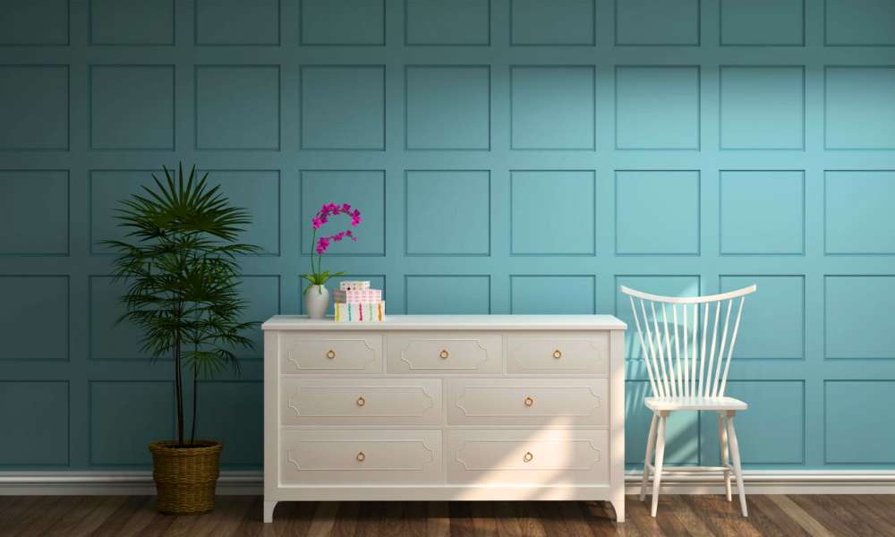 How To Style Turquoise Dresser In Living Room