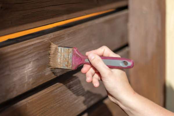 Apply Primer On The Wood wooden dresser white paint