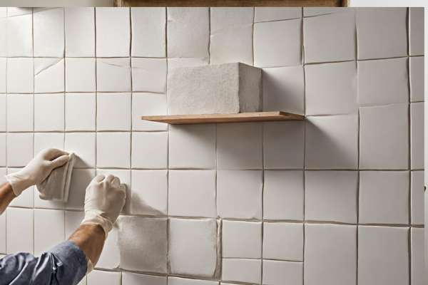 How To Hang Shelves On Tile Walls Without Drilling Super Modern Home