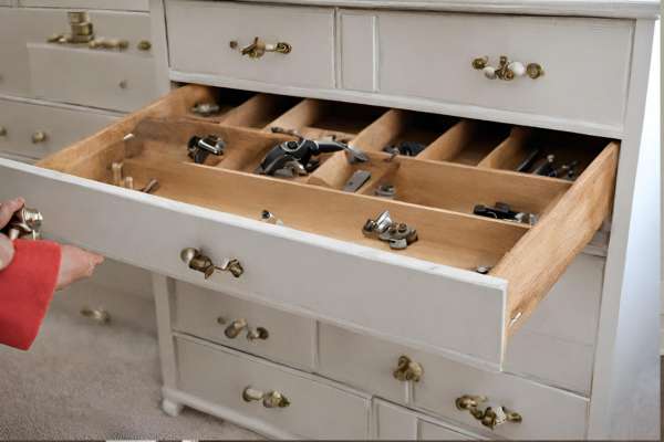 Remove All Hardware From The Drawers