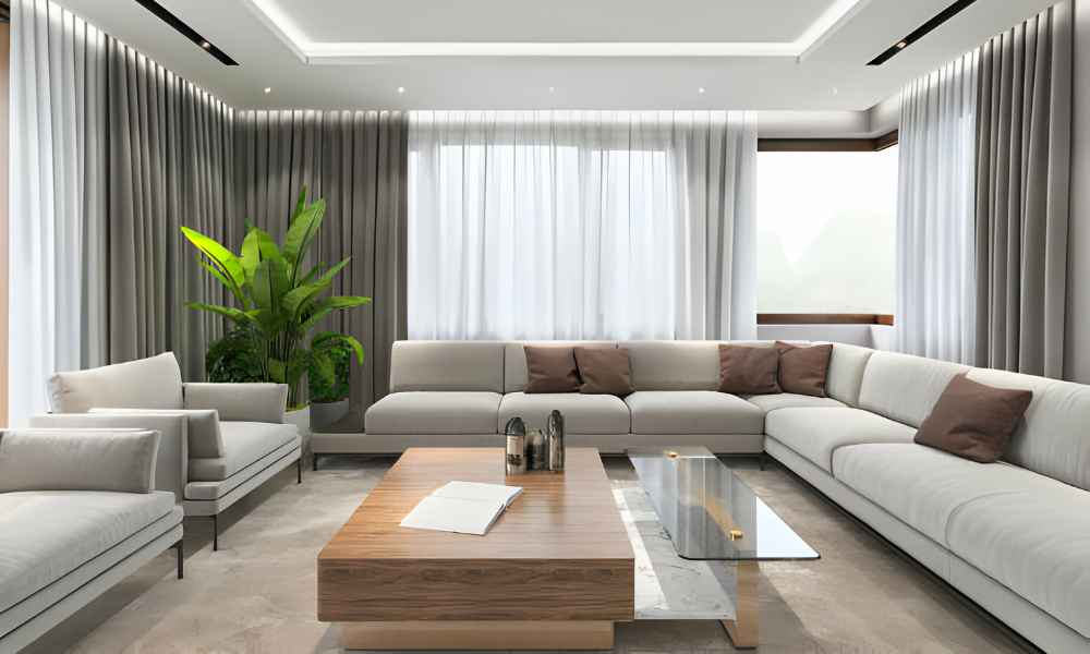 Formal Living Room Window Treatments