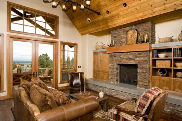 Furniture Choices in Rustic Decor Living Rooms