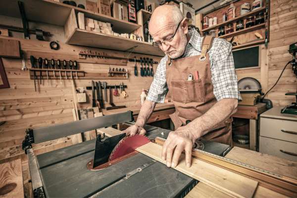 Cutting The Wood