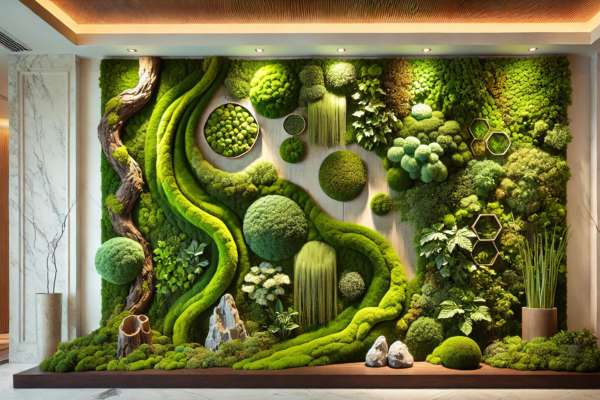 Choosing The Right Moss For Your Wall Art