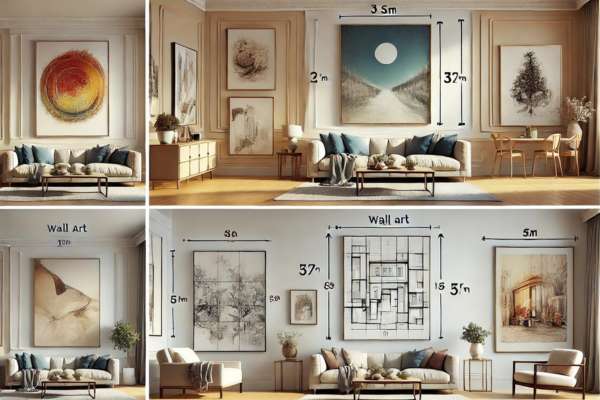 Choosing Wall Art Based On Room Size