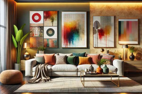 Choosing Wall Art That Complements Your Living Room’s Color Scheme
