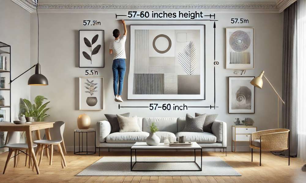 How High To Hang Wall Art