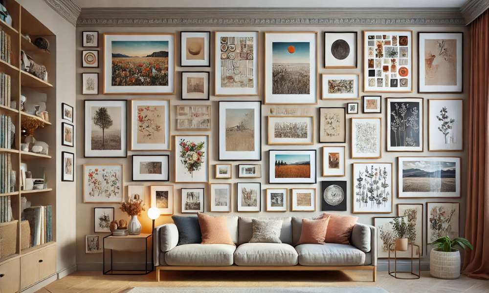 How To Arrange Art On A Wall