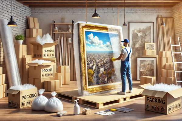 How To Pack Framed Wall Art For Moving