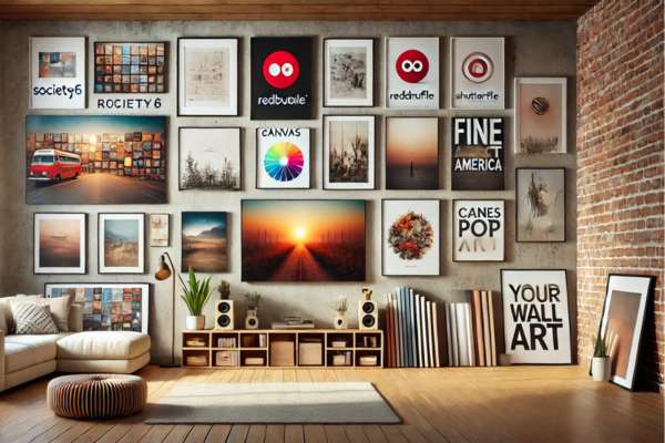 Top Online Platforms To Print Wall Art
