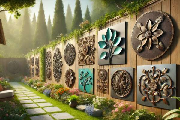 Choosing The Right Metal Wall Art For Your Garden