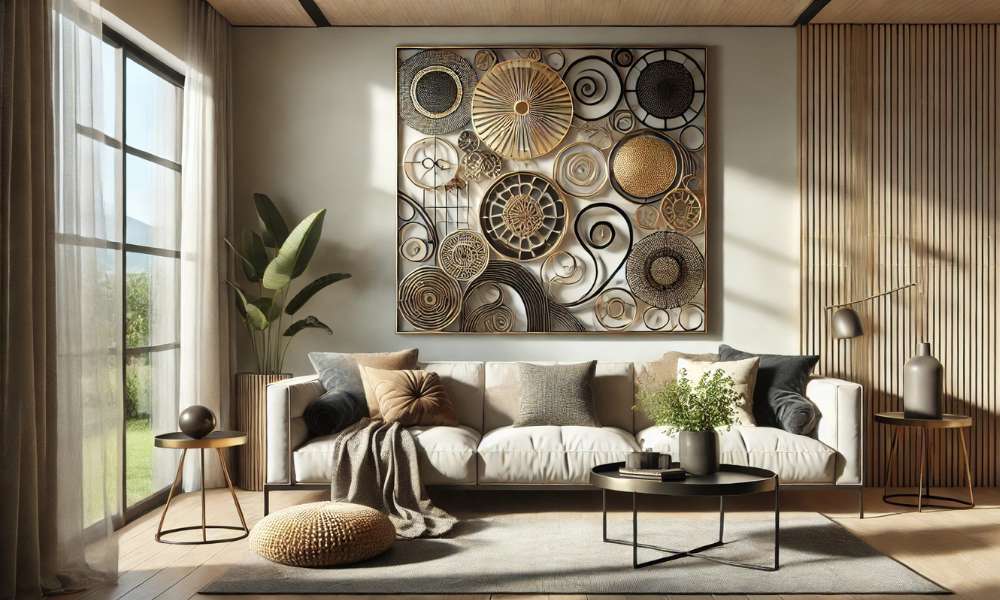 How To Decorate With Metal Wall Art