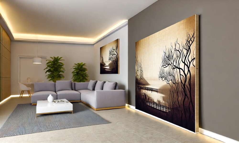 What is wrapped canvas wall art ?''