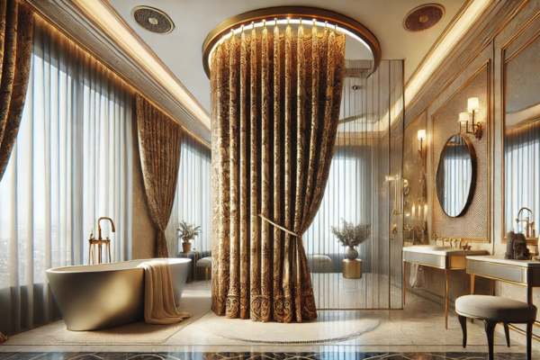 Creating A Luxurious Look With Double Curtain