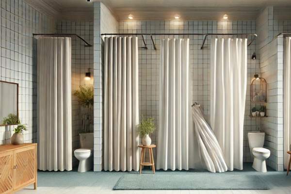 Special Shower Curtain Sizes For Unique Needs