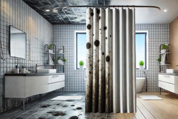 The Role Of Mold And Mildew In Shower Curtain Lifespan