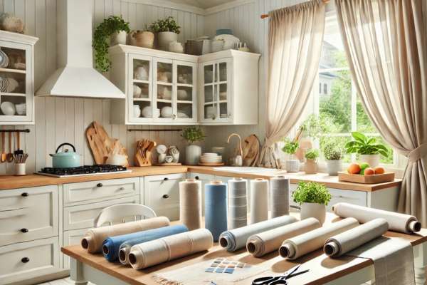 Choosing The Right Fabric For Your Kitchen Curtains