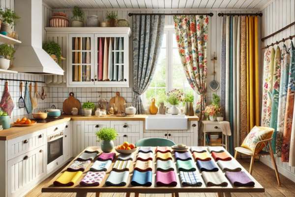 Selecting Fabric Colors And Patterns For Kitchen Ambiance