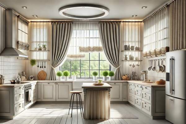 Understanding Different Curtain Types For Kitchens