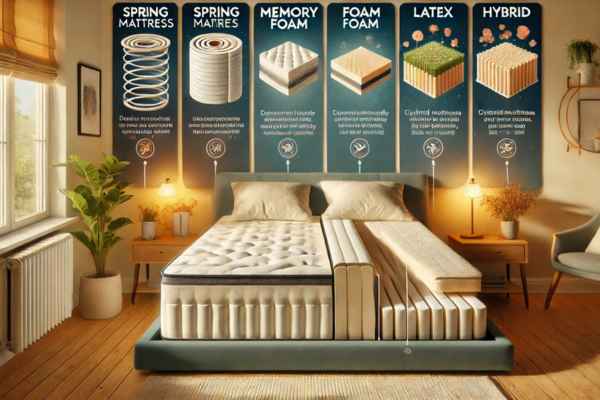 Comparing Spring Mattresses to Other Types