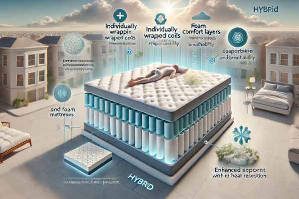 How Hybrid Mattresses Work: The Best of Both Worlds