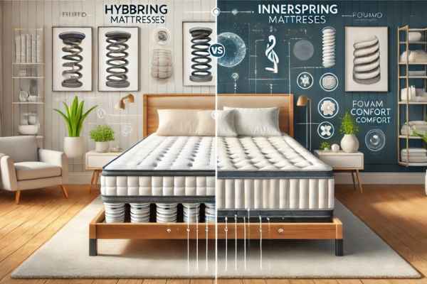 Hybrid vs. Innerspring Mattresses