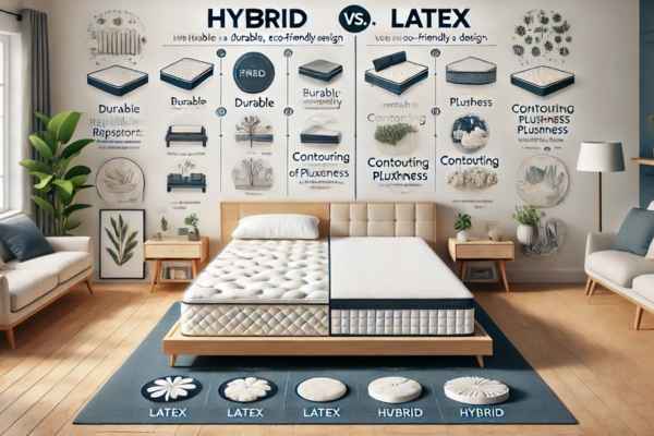 Hybrid vs. Latex Mattresses