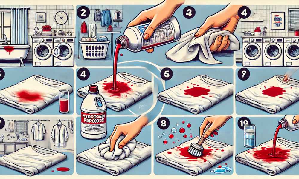 How To Clean Blood Stain From Bed Sheet