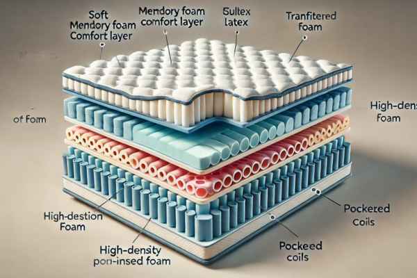 The Core Components of a Hybrid Mattress